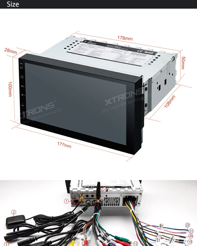 Top 7" Android 7.1 Nougat car GPS radio stereo Multimedia fits 1din and 2 Din One din Double din 32GB ROM 2GB DDR3 RAM OCTA Core 20 Top 7" Android 7.1 Nougat car GPS radio stereo Multimedia fits 1din and 2 Din One din Double din 32GB ROM 2GB DDR3 RAM OCTA Core 20