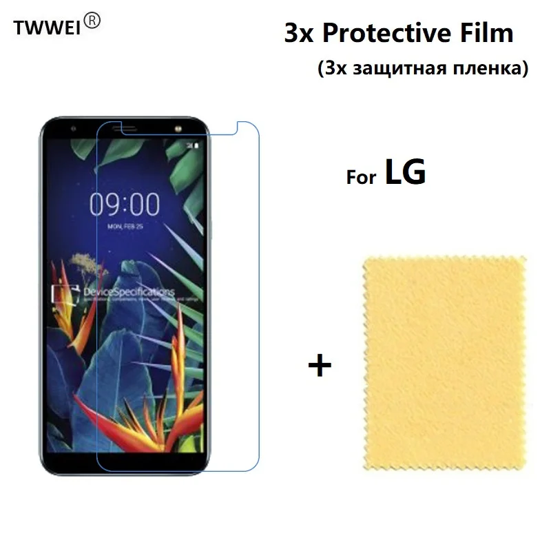 

3x Protective Film for LG K40 K50 (Not Glass) Screen Protector for LG K50 K40 Film Protect Cover Foil