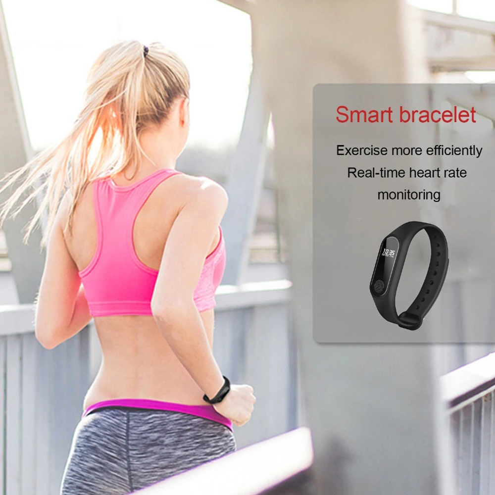 Casptm Bluetooth Водонепроницаемый Группа Смарт Браслет M2 браслет монитор сердечного ритма Фитнес трекер спортивный ремешок для iOS и Android