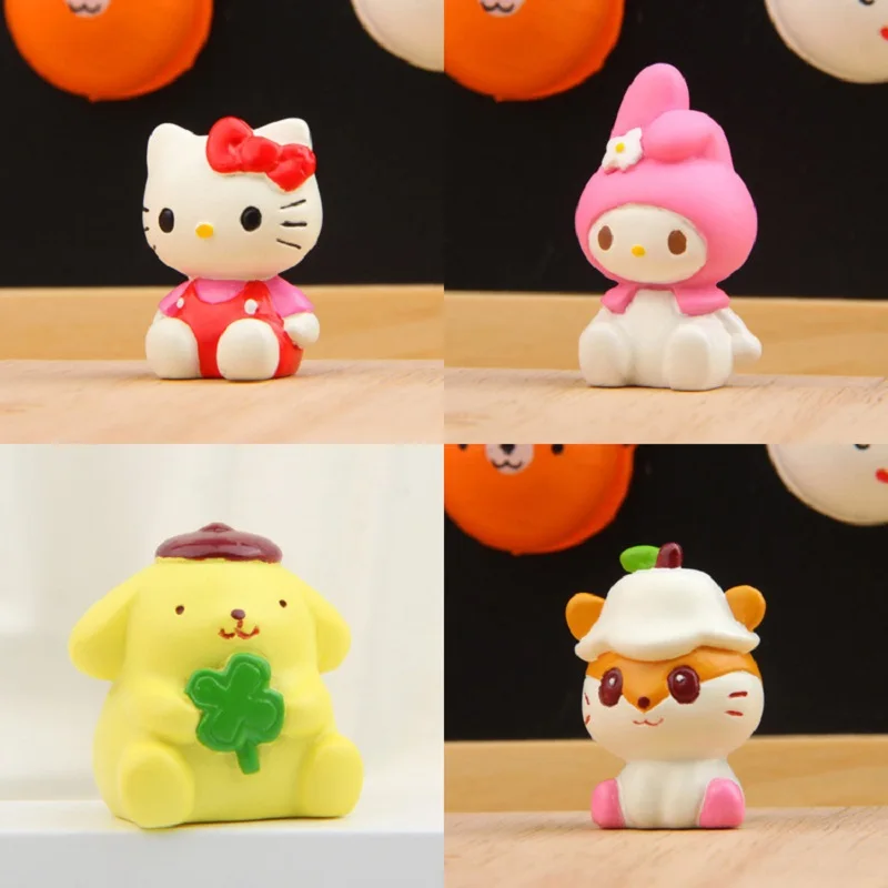 Zakka продукты японский Pom Purin& My Melody ПВХ Фигурки игрушки DIY творческий микро сад пейзаж украшения реквизит