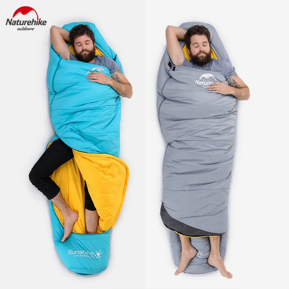 

Naturehike Sleeping Compression Bag Mummy Type Thermal Warm Adult Single Winter Camping Waterproof Professional Solid Carry Bag