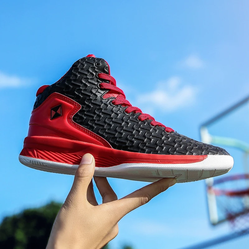 Zapatos al aire libre hombres zapatos de Baloncesto Zapatillas de deporte Zapatos Atlético Baloncesto Schoenen Hoog hombres botines Zapatillas Baloncesto