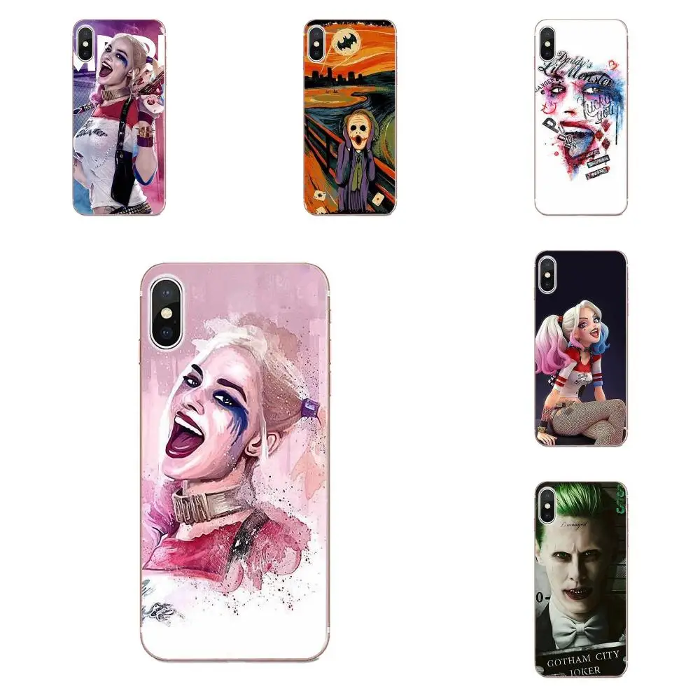 Крутой Джокер и Харли Квинн для Galaxy A3 A5 A7 On5 On7 2015 2016 2017 Grand Alpha G850 Core2 Prime S2 I9082 мягкий