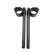 Handlebar Clip-on Complex glossiness Fiber Carbon Fiber Handlebar S1000RR#50MM