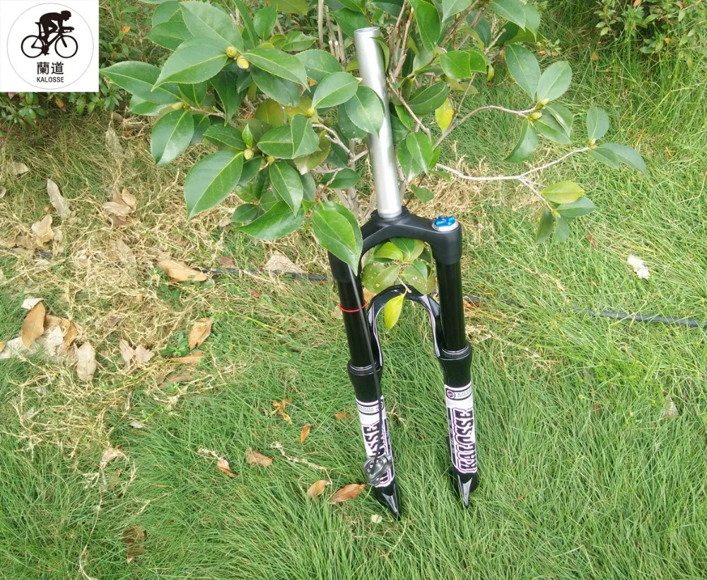 

Kalosse 140 mm Travel conical tube Hot selling 26/27.5er fork Air front fork mountain bike fork
