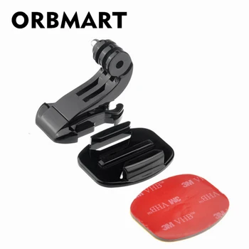 

ORBMART J-Hook Buckle Flat Mount with 3M Sticker, for Gopro Hero 4/3+/3/2 Sports Action Camera