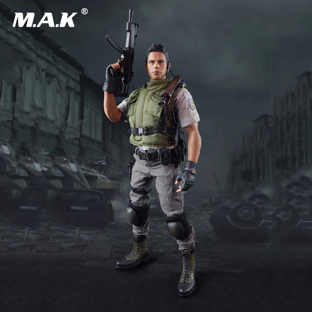 

1/6 Scale Male Full Set Action Figure With Seamless Body Figure Resident Evil Chris Redfield for Collection