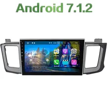 Android 7.1.2 Quad Core 2GB RAM 16GB ROM 2 Din HD Bluetooth Car Stereo Radio GPS Navigation for Toyota RAV4 2012 2013 2014 2015