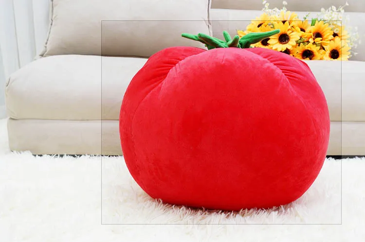 Cute Tomatoes Vegetable Dolls Soft Plush Toys Birthday Gifts Tomato Pillow Cushion 35cm 14inch DY50650 (4)