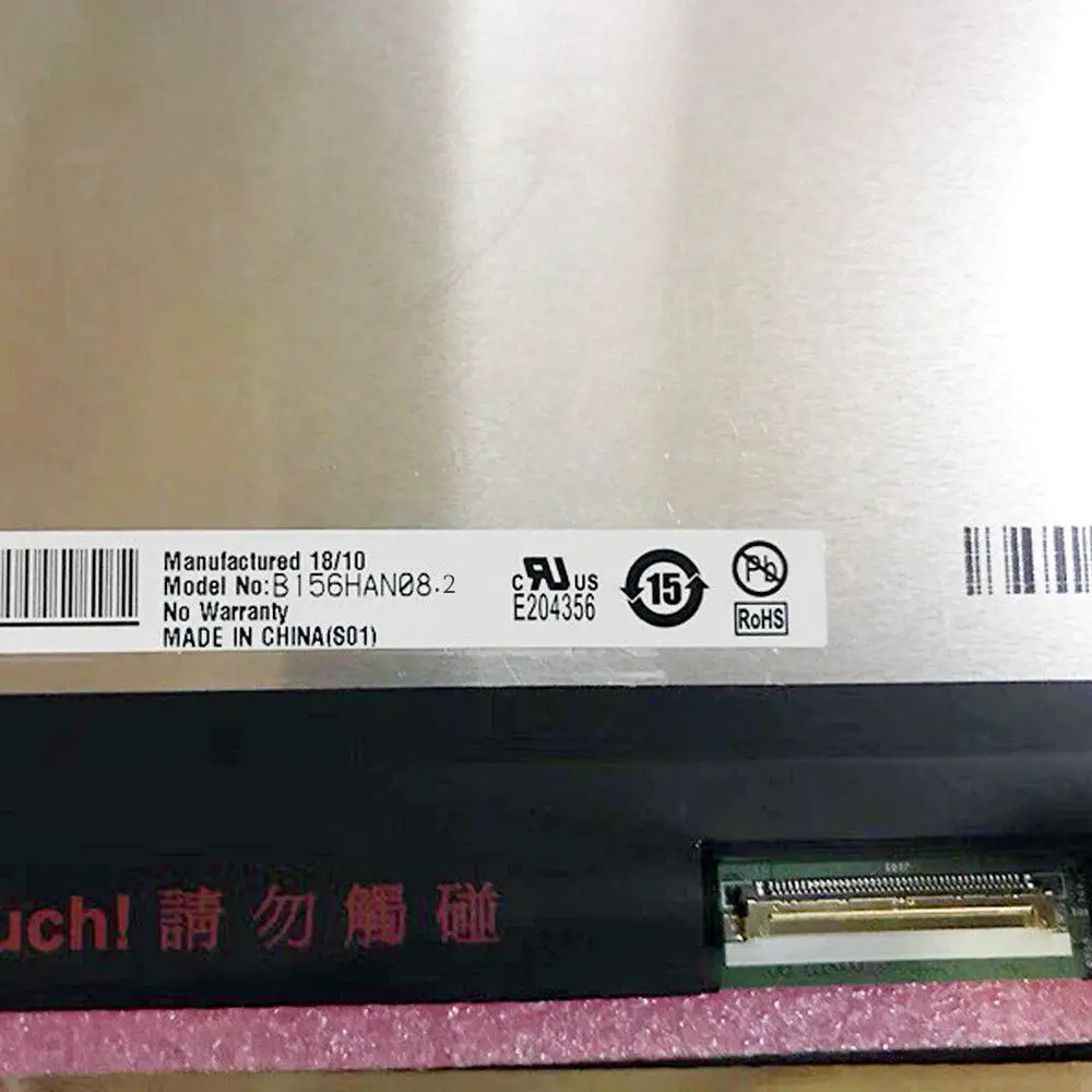 

144HZ IPS Matrix for Laptop 15.6" LED LCD Screen B156HAN08.2 1920x1080 FHD 40PINS Display Matte Replacement