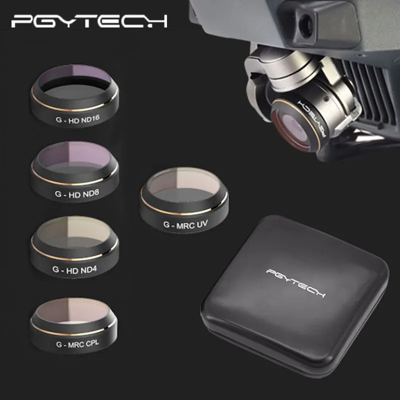 Набор фильтров PGYTECH для квадрокоптера DJI Mavic Pro /Platinum|kit kits|kit setkit pro |