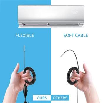 

HD Waterproof WiFi Endoscope Inspection 6 LED Camera for iPhone Android PC iPad
