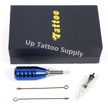 25 мм тату Картридж ручка татуировка рукоятка из алюминиевого сплава подходит для всех стандартных тату катушки и роторные расходные материалы для машин иглы
