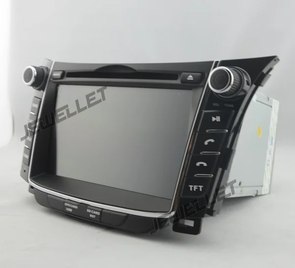 Восьмиядерный ips экран Android 9,0 автомобильный DVD gps Радио Навигация для hyundai I30, Elantra GT 2013- с 4G/Wifi DVR OBD