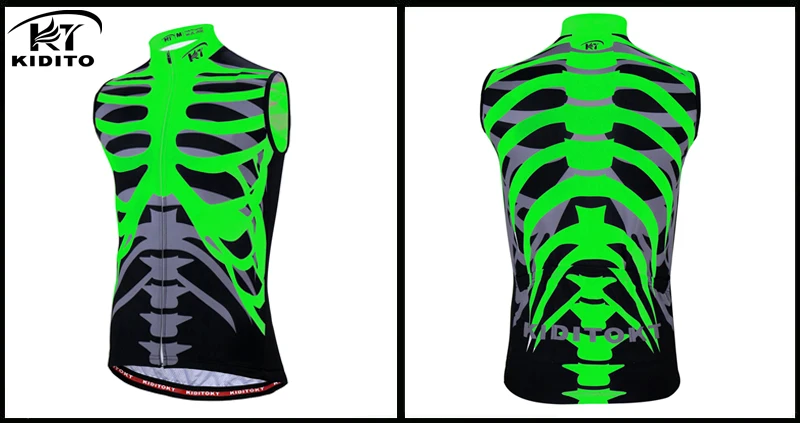 KIDITOKT 2020 Pro Cycling Vests Racing Bicycle Jersey Maillot Ropa Ciclismo Summer Sleeveless Cycling Jerseys Mans Bike Clothing
