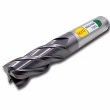 Mzg broca hrc50 4/5/6/8/12mm liga de carbono, broca para furadeira ponta cortadora de aço de tungstênio, fresa