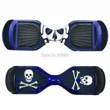 Cool Ghost Skull Skin Cover Design For 2 Wheels Self Balance Scooter Vinyl Decal Sticker For Hoverboard