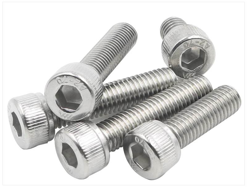50 шт M2 DIN912 304 шестиугольник из нержавеющей стали головкой Винты ...