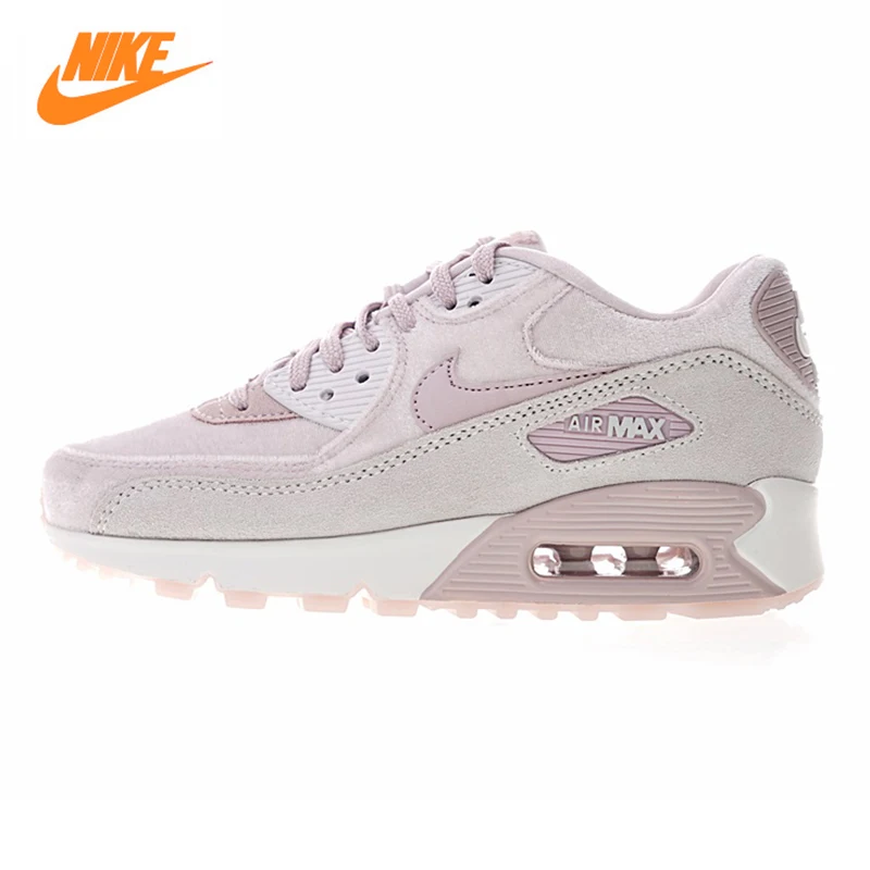 

Nike Air Max 90 Women's Running Shoes, Outdoor Sneakers Shoes, Grey, Non-slip Shock Absorbing Breathable 898512 600
