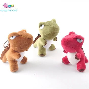 

Cartoon Kawaii Dinosaur Plush Toy Soft Stuffed Animals Toys Car Keychain Pendant Hobbies Dolls For Children Boys Birthday Gifts