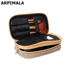 Arespinha organizadora para cosméticos, bolsa de maquiagem com lantejoulas para mulheres, kit de beleza e organização de higiene pessoal