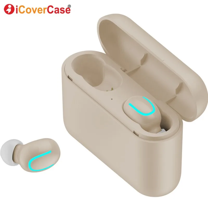 Heavy Bass Bluetooth Earphone With Charging Box Wireless Headphone With Mic For Sony Xperia XZ4 XZ3 XZ2 XA3 XA2 L3 L2 L1 Z5 Z3