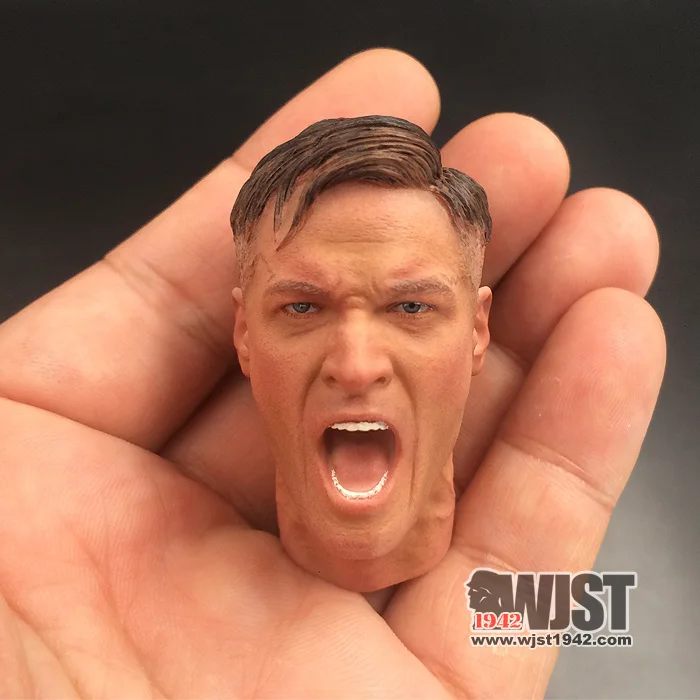 

DID D80124 1:6 Proportion German Mouth-billed Machine Gunner Shouting Head Sculpture Action Figure Moderl