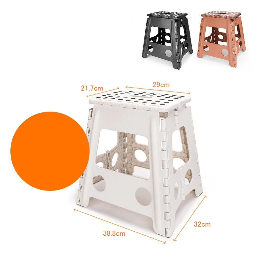 Living Plastic Folding Step Stool 15 inch Height Premium Foldable Stool for Kids & Adults Kitchen Garden Bathroom Stepping Stool Living Plastic Folding Step Stool 15 inch Height Premium Foldable Stool for Kids & Adults Kitchen Garden Bathroom Stepping Stool