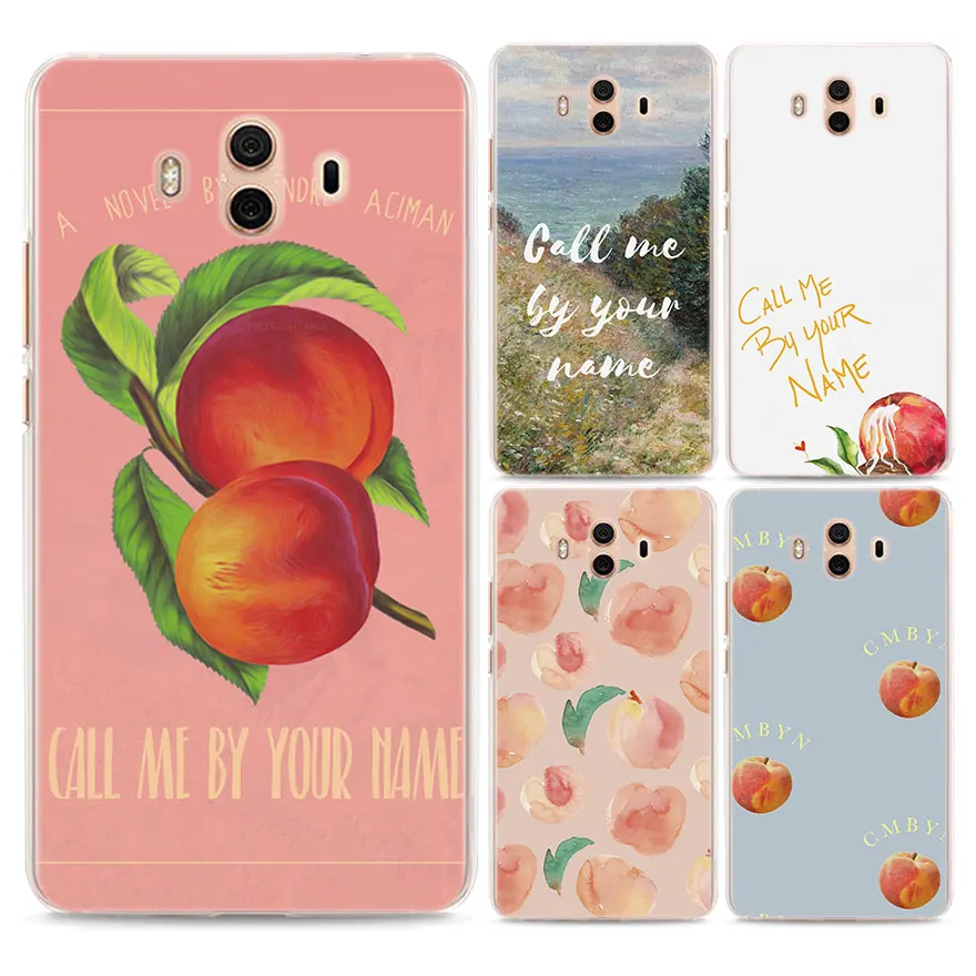 

Call Me by Your Name Style transparent frame hard back Case Cover for Huawei Mate 10 10Lite Mate9 P20 P10 Lite P Smart