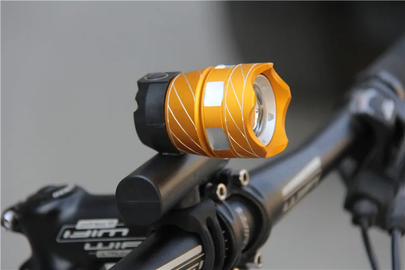 Sale kava Bicycle Light Power Bank Waterproof USB Rechargeable Bike Light Side Warning Flashlight 700 Lumen 18650 2000mAh 5 Modes 32