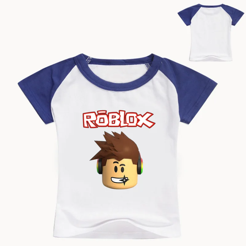 2020 2017 Roblox Shirt For Girls Children Summer T Shirt For Boys