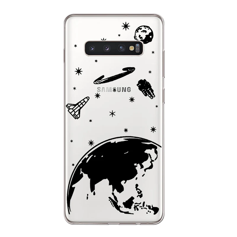 Чехол ciciber French Love Amor для samsung Galaxy S9 S8 S7 S6 S10 S10e S10+ Edge Plus S5 Mini мягкий чехол для телефона из ТПУ - Цвет: WM05829