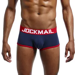 AIIOU нижнее белье для мужчин хлопок боксер шорты сексуальные брюки гей мужские трусики под брюки T-Back выдалбливают ствол мягкие мужские s
