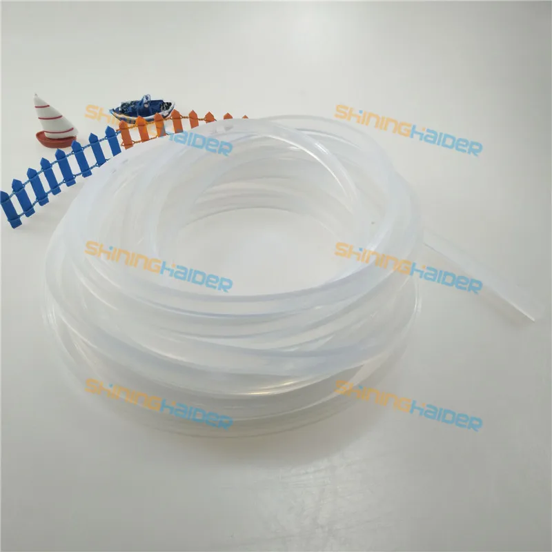 Free shipping thickness 2mm 3mm 4mm 5mm 6mm transparent silicone strip