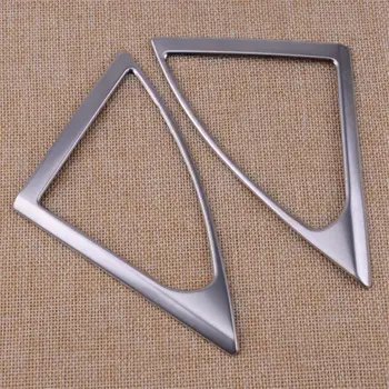 

CITALL 1 Pair A Pillar Car Interior Door Stereo Speaker Cover Trim Ring Matte Silver Fit For Peugeot 5008 3008 GT 2017 2018