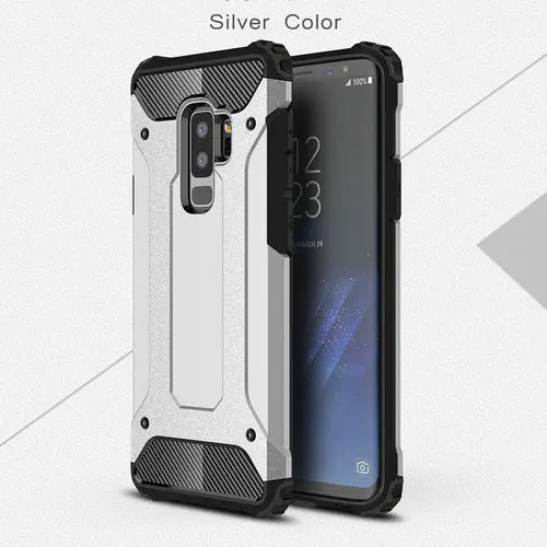 Защитный чехол на заднюю панель для samsung Galaxy A50 S10 S10e S8 S9 A6 A8 плюс A7 A30 A40 A60 A70 A10 A20 чехол для телефона для samsung Примечание 10 - Цвет: Sliver