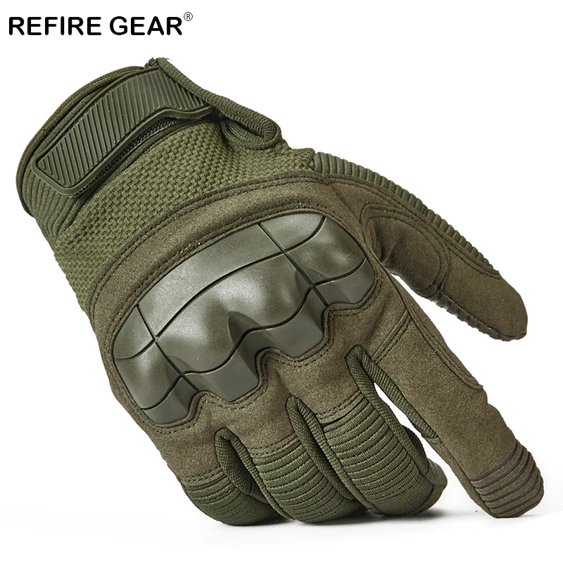 ReFire Gear зимние военные тактические спортивные перчатки для улицы мужские