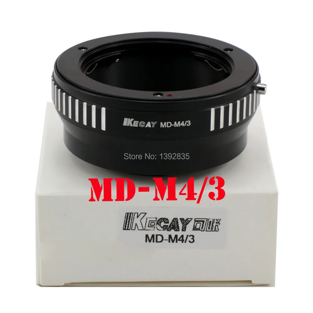 Kecay MD-M4/3 для объектива Minolta MD / MC OLYMPUS 0r камеры Panasonic M M4/3 адаптер крепления-черный +
