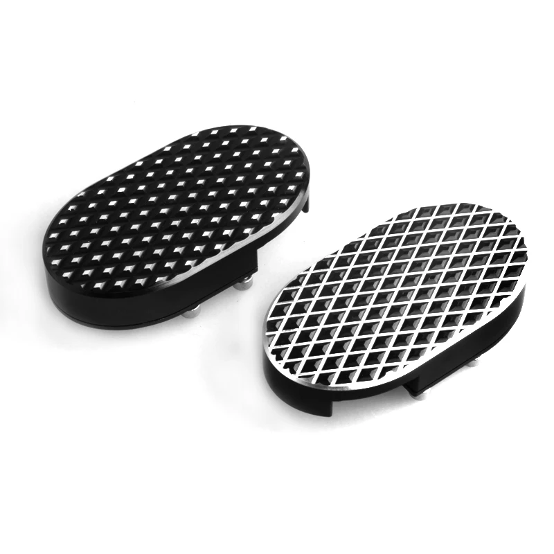 Педаль тормоза для мотоцикла Pad крышка Алюминий Footreats крышка Крышка для Harley Sportster XL883 XL1200 Softail V-Rod Dyna