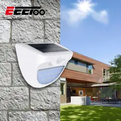 EeeToo солнечный датчик света светодиод ночник открытый водонепроницаемый фонарик автоматически настенный уличный садовый фонарь дорожный