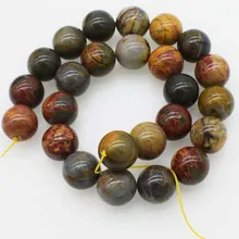 Бусины россыпью, красный, Китай, изображение, камень, нефрит, Круглый, 16 мм, 15 дюймов, для рукоделия, изготовления ювелирных изделий, FPPJ,, бусины, натуральный драгоценный камень