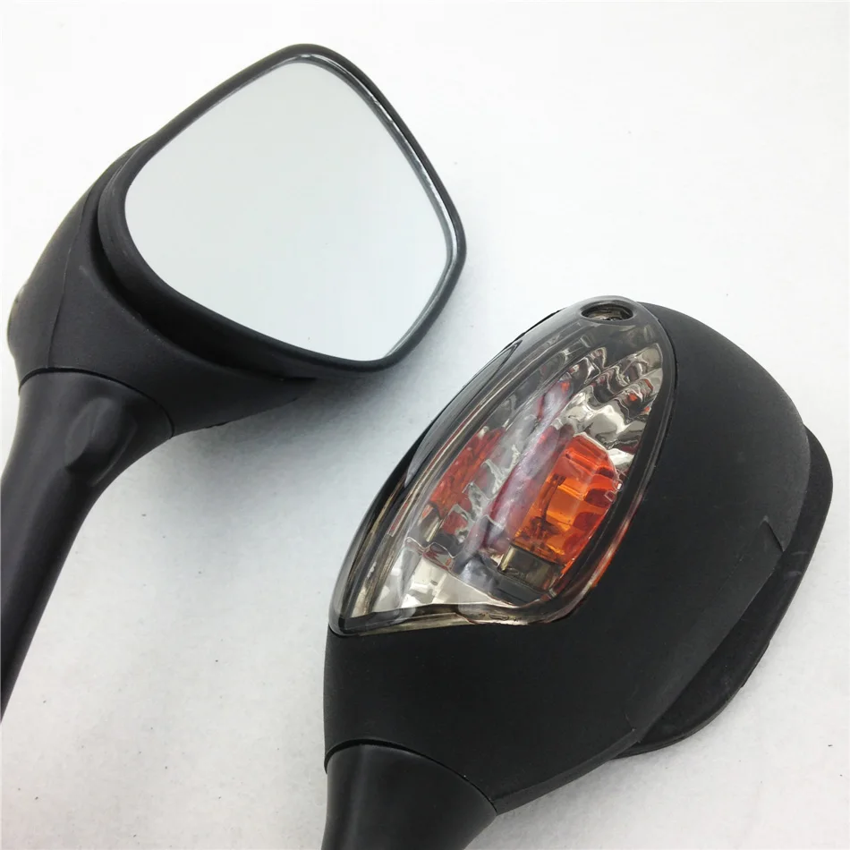 

Aftermarket free shipping motorcycle accessories retroviseur moto Turn Signal Mirrors Motorcycle Fit For Suzuki Gsxr 1000