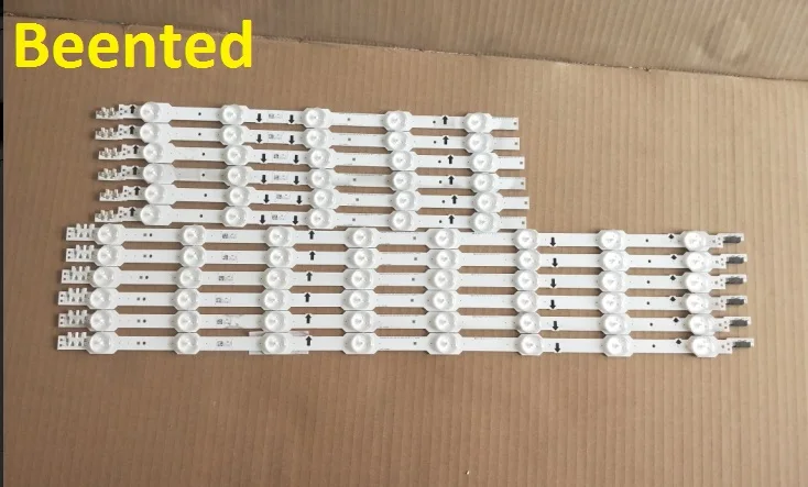 

100%New 12 PCS/set LED backlight strip for 48Inch TV CY-GH048HGLV1H 2014SVS UHD 48 3228 R05 L08 LM41-00088S LM41-00088T