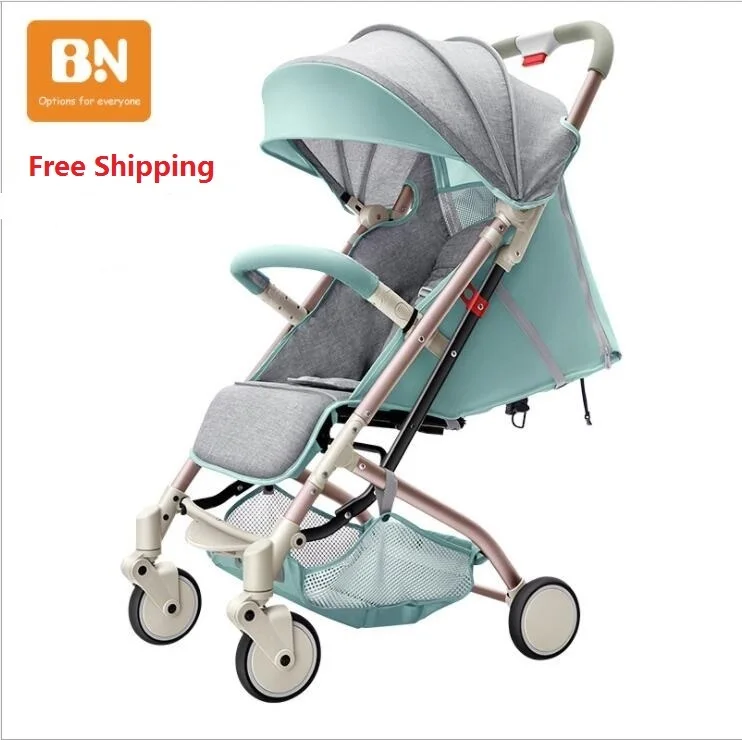 

Free shipping New-Design New Color Light Baby Stroller Portable Fashionable Pram on 2017 to 201
