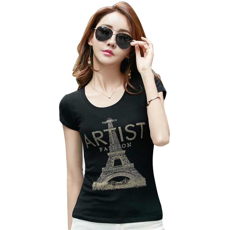 

Wmswjh Summer T Shirt Women New t-shirts women 2019 vogue Vintage tshirts cotton women O Neck Short Sleeve tops tees ON396