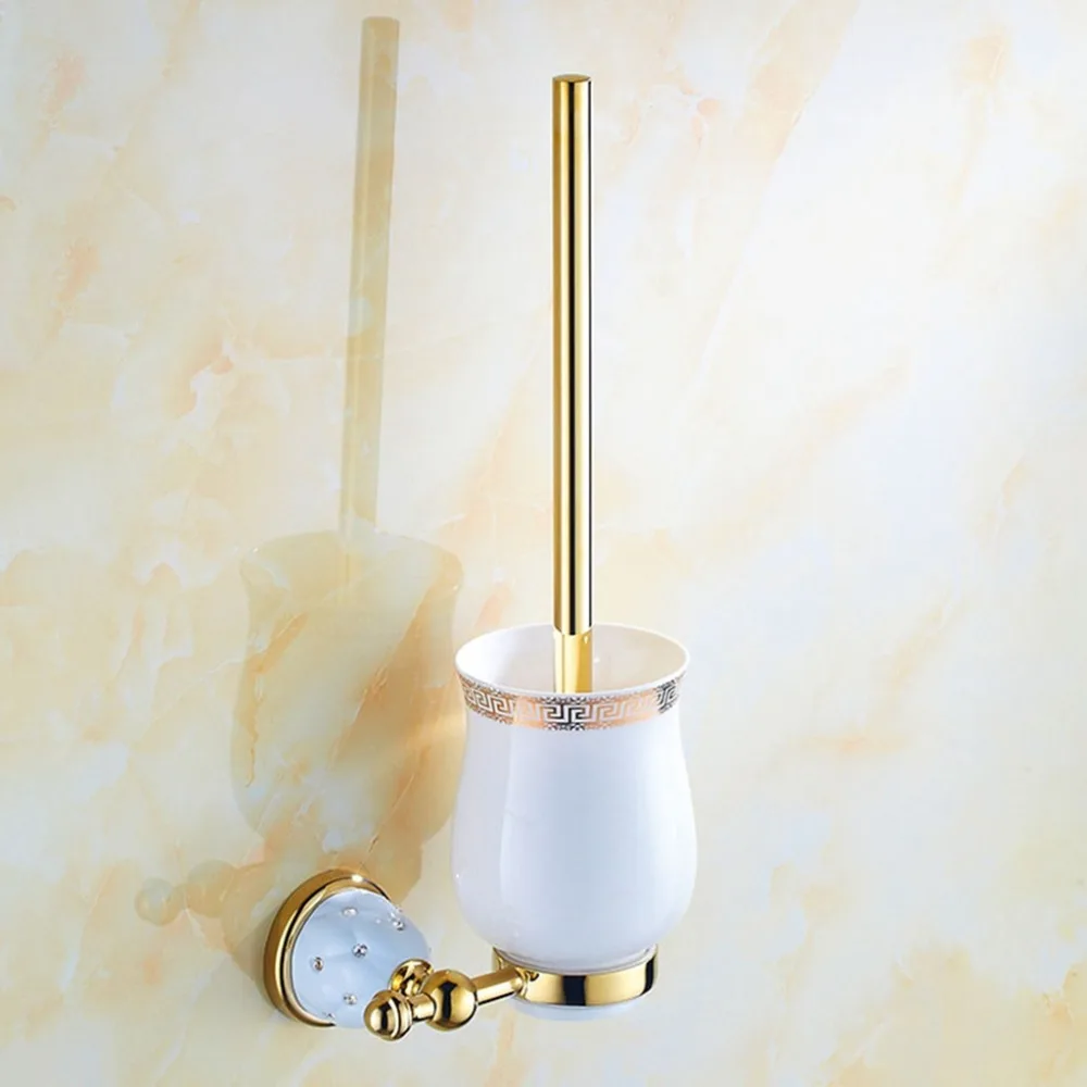 Preise Luxus goldene bad zubehör mit diamant, gold finish wc papier halter handtuch bar regal pinsel halter bad hardware set