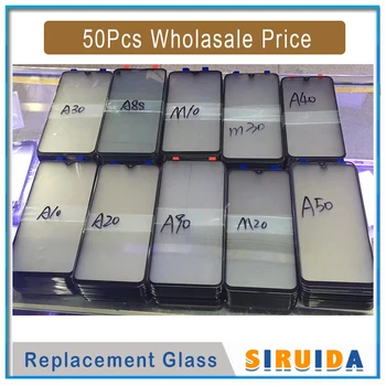 

Wholesale 50pc For Samsung Galaxy M10 M20 M30 A10 A20 A30 A40 A50 A60 A70 A80 A90 LCD Front Touch Screen Outer Glass Replacement