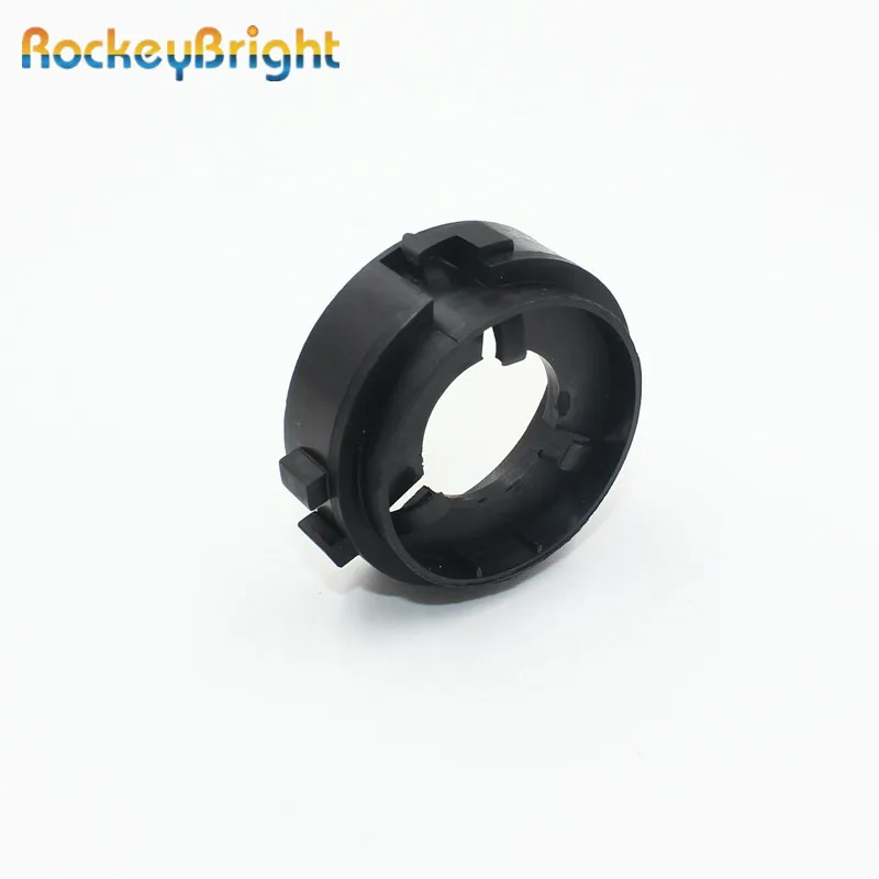 Rockeybright h7 led headlight bulb holder for vw golf 6 car headlight