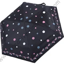 Профессионально изготовленные зонты, 6 k ребра, три складные алюминиевые зонты, ветрозащитные, суперлегкие, карманные зонтики