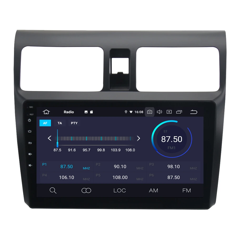 Clearance For Suzuki Swift 2005 - 2010 Android 9.0 Quad Core Autoradio Car Radio Stereo GPS Navigation Sat Navi Multimedia Player 3